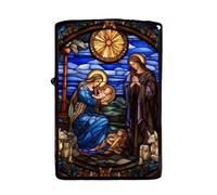 junweideyi Lighter 2025 New Year Gifts,Replaceable for Zippo (Only Case), Compatible Insert Size 3.6cm * 1.2cm * 5cm (Style 1)