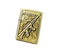 junweideyi Lighter 2025 Year of The Gifts，Replaceable for Zippo (Only Case), Compatible Insert Size 3.6cm * 1.2cm * 5cm，Lighter Housing (M4)