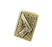 junweideyi Lighter 2025 Year of The Gifts，Replaceable for Zippo (Only Case), Compatible Insert Size 3.6cm * 1.2cm * 5cm，Lighter Housing (M9)