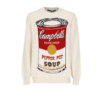 Junya Watanabe Jumpers White - male - Junya Watanabe - Round-neck Knitwear - White - M - Knitwear M