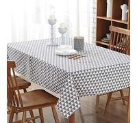 junyao Black and white gray triangle home tablecloth table cloth modern minimalist fabric coffee table cloth gray triangle 140 * 220