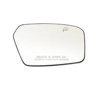 JUNYEW Wing Mirror Glass Heated Replacement for MKZ 2007-2010,Front Door Wing Mirror Glass Left/Right Side with Backing Plate,Right
