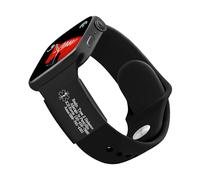 JunyiDIY Customized Medical Alert ID Tag for Watch Band | Personalized Stainless Steel Fitness Runners Identity Tag | Waterproof Health ID for Sport Smartwatch Wristband | Ideal for Men Women Y4313