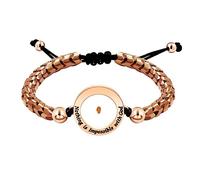 JunyiDIY Inspirational Religious Hemtatite Beads Faith Bracelet for Women Girls Engraved Nothing is Impossible with Gold Faith Can Move Mountains Envouragement Bracelets Y3546, Stainless Steel
