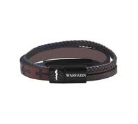 JunyiDIY Lightweight medical ID Bracelet, Stylish PU Braided Design, Laser Engraved Name ID or Dynamic QR Code Option, Comfortable Fit Multi-Color Choices, Thoughtful Gift for Family（WARFARIN）