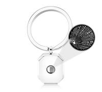 JunyiDIY White 'I Love You' Keychain for Him Her, Cute 100 Languages 100 Languages Gift for Weddings Graduations Friendship Celebrations