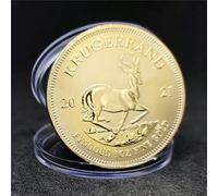 JUNYOUD 2021 Kruger Silver Plated Commemorative Coin from South Africa-2021Gold