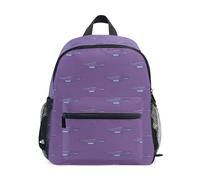 JUNZAN Toddler Backpack Hot Pink Crocodiles Backpacks for Boys Girls Preschool Backpack Small Kids Bookbag Aged 3-8