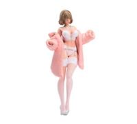 JunZheHub 1:24 Scale Female Miniature Figurine, Miniature Human Figurine, Model Trains, Architectural Models, Home Accessories