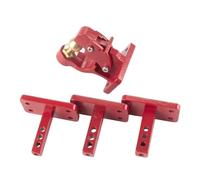 JunZheHub 1/6 Scale RC Trailer Hitch, And Original Trailer Hitch for RC Truck, Realistic Accessory for Model Car, Red