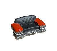 JunZheHub 1/64 Sofa Model Creative Sturdy Furniture,Garage Scene Decor Tiny Car Head Couch