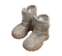 JunZheHub /4 Scale Cosplay Boots Female Ankle Boot Snow Boot Fashionable Lightweight Pp Material Suitable for Collectible Dolls Dress Ups, Khaki