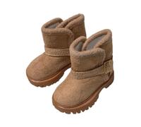 JunZheHub /4 Scale Cosplay Boots Female Ankle Boot Snow Boot Fashionable Lightweight Pp Material Suitable for Collectible Dolls Dress Ups, brown
