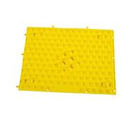 JunZheHub Acupressure Foot, Sensory Mat, Standing Support Cushion, Toe Cushion for Long Periods in an Upright Position, Yellow