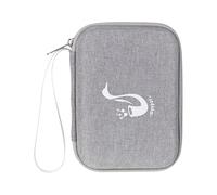 JunZheHub Case Waterproof Storage Box Clarinet Case Sax Alto Holder EVA Foam Material Portable Design Suitable for Musicians Gift Giving Business, Gray