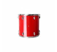 JunZheHub Cheerleading Drum Stadium Rhythm March Poplar Support with Drumsticks and Carrying Strap Suitable for Performances Large Gatherings, Chinese Red, Without Stand
