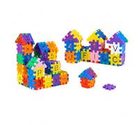 JunZheHub Children Building Blocks Educational Toy Set With Numbered Blocks Construction Stackable Cubes Learning Tiles PP For travel kits playdates rainy days