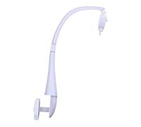 JunZheHub Crib Mobile Holder for Bed with Adjustable Arm, No Rotating Shelf