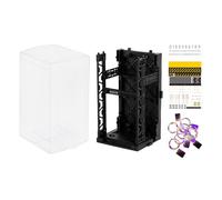 JunZheHub Display Base, Scale Toy Storage Shelf, Easy-to-assemble Storage Box with Cartoon Figures, Display Stand