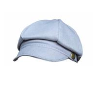 JunZheHub Doll Hat Newsboy Cap Doll Apparel Textile Lightweight Soft Unisex Fit Suitable for BJD Dolls Collection and Home Decoration , Grey , 22.6-24.5cm