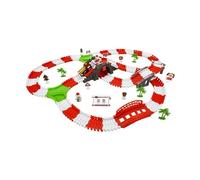 JunZheHub Electric Train: The A Fun Educational Toy to Encourage Fine Motor Skills. Train Set, Style B