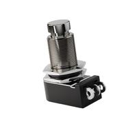 JunZheHub Guitar Pedal with Momentary Switch, Replacement, 3-pin Effects Box, Push Button, Reliable Metal Construction, Waterproof, Long