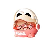 JunZheHub Jumping Frogs - Finger-Pulling Game, Creative Interactive Family Game with Box, Jumping Frog As A Toy for Toddlers, in The Classroom, Pink