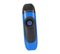 JunZheHub Kazoo Musical Instrument Flute Wind Instrument Portable Instrument with Neck Strap And Replacement Membranes for Musical Accompaniment on Travel, blue