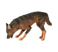 JunZheHub Mini People Figure Miniature Animal Dog Cat Figurines Painted Architectural Model Prop Resin Realistic Features Suitable for Collectors Hobbyist, Shepher