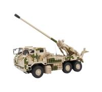 JunZheHub PCL 181 Armored Vehicle Model, 1:32 Scale, Battlefield Truck Model, Collector's Gift, Table Decoration, Khaki