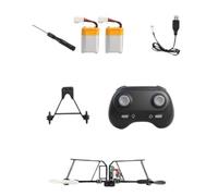 JunZheHub Remote Control Airplane RC Kit DIY Model Lightweight Propeller Foldable Toy Electric Powerful Propulsion Wide Compatibility with Different F, Double Power