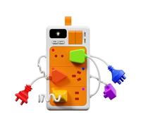 JunZheHub Sensory Socket, Educational Toy, Socket Board, Activity Board for Preschoolers, Gift Made of PP Material, Suitable for Cooperative Learning, Simple