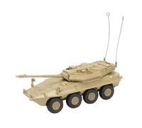 JunZheHub Tank Model Kit, DIY Craft Project for Adults, Collector's Item, Decorative Puzzle, Armored Vehicle, 1:72 Scale, Yellow