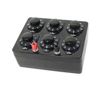 JunZheHub Teaching Resistance Box Variable Resistance Box Reliable Electrical Test Device for Physics Teachers, Classroom Science Experiments