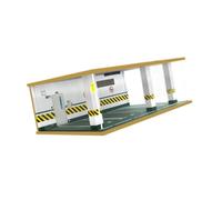 JunZheHub Toy Car Display Case 1 24 Car Garage Display Garage Model Showcase Cabinet with Clear Acrylic Cover and Built in wood and