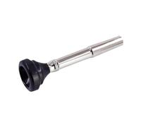 JunZheHub Trumpet Baroque Accessory for Beginners Trumpet Multifunctional Made of PVC Copper Portable Design Comfortable Suitable for, Black