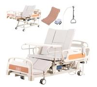 Juodkeo 5-Function Electric Hospital Bed with Smart Timed Turn, Adjustable Medical Bed for Home Care or Nursing Facilities, Full Body Pressure Relief