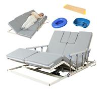 Juodkeo Electric Lifting Bed Backrest, Remote Control Adjustable Bed, 0-85° Sit Up Assist, 0-45° Leg Lift, 80° Turn Assist, for Elderly Home Care,190 * 90