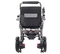 Juodkeo Lightweight Compact Electric Wheelchair, 18km Long Travel Range, Deluxe Power Mobility Aid Wheel Chair, Compact Motorized Intelligent Portable Power, Airline Approved