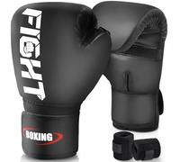 JUOIFIP MMA Gloves Sparring Grappling, Boxing Gloves for Men and Women, Adjustable Wrist Support, for Muay Thai Kick Boxing Sparring Fighting & Training,14OZ