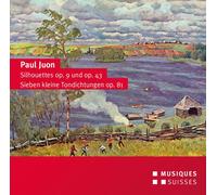 Juon / Sosnowski / H - Silhouettes Op. 9 & 43 - Seven Little Tone Poems [New CD]
