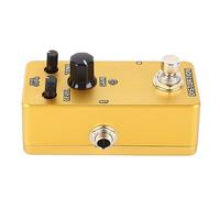 JUOPZKENN Electric Guitar Effects Pedal Single Block Mini Modulation Amplifier Simulation Pedal Mini Modulation Pedal (Gold Distortion)