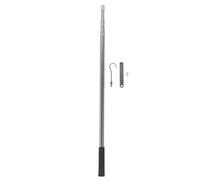 JUOPZKENN Telescoping Pull Pole, Cargo Retriever Stainless Steel with L J Hook Truck Grabber Reach Tool for Vans Construction Vehicles Trailers Yachts