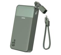 JUOVI 65W Laptop Power Bank 20000mAh with Detachable USB C Cable