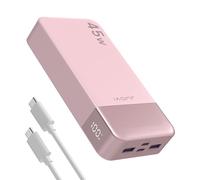 JUOVI Power Bank 45W 20000mAh Portable Charger | PD QC Fast Charging with 4 USB Ports(2C 2A)LED Display External Battery Pack for iPad Tablet Switch iPhone Samsung etc