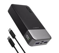 JUOVI Power Bank 45W 20000mAh Portable Charger | PD QC Fast Charging with 4 USB Ports(2C 2A)LED Display External Battery Pack for iPad Tablet Switch iPhone Samsung etc
