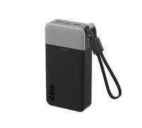 JUOVI Power Bank 45W 20000mAh Portable Charger with Detachable Cable