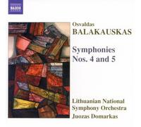 Juozas Domarkas - Balakauskas, O. : Sym 4/5 [New CD]