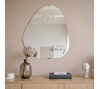 JuPaRo Mirror Stickers, Motivational Stickers for Mirrors & Smooth Surfaces You Can Do It, Oh yes Honey | Self Love & Affirmation (Oh yes Honey, Large)