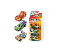 T-Racers Mix & Race Toy Cars - Pack of 3